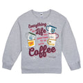 Gilmore Girls Women's Fleece Crewneck Sweatshirt Athletic Heather Gray