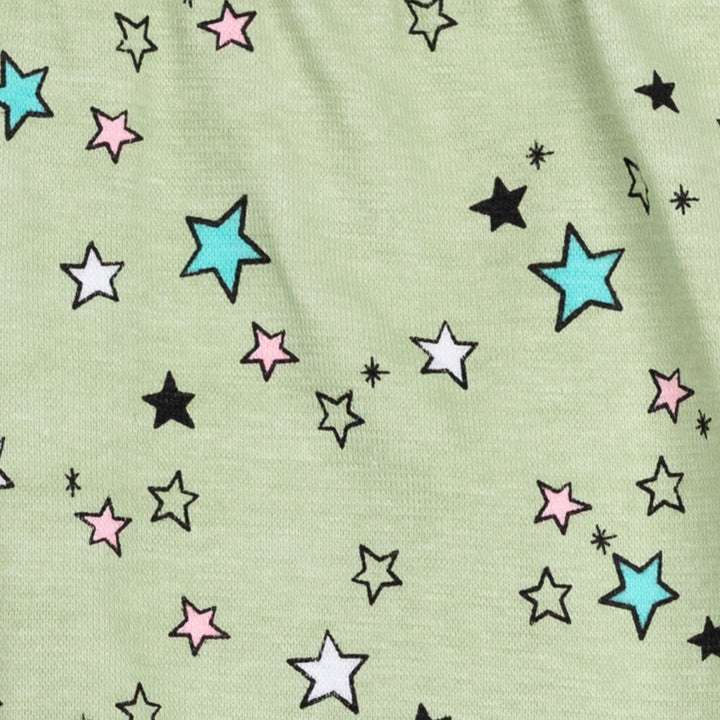 Star Wars The Mandalorian Grogu Girls' Fleece Hoodie and Leggings Set Pink Green