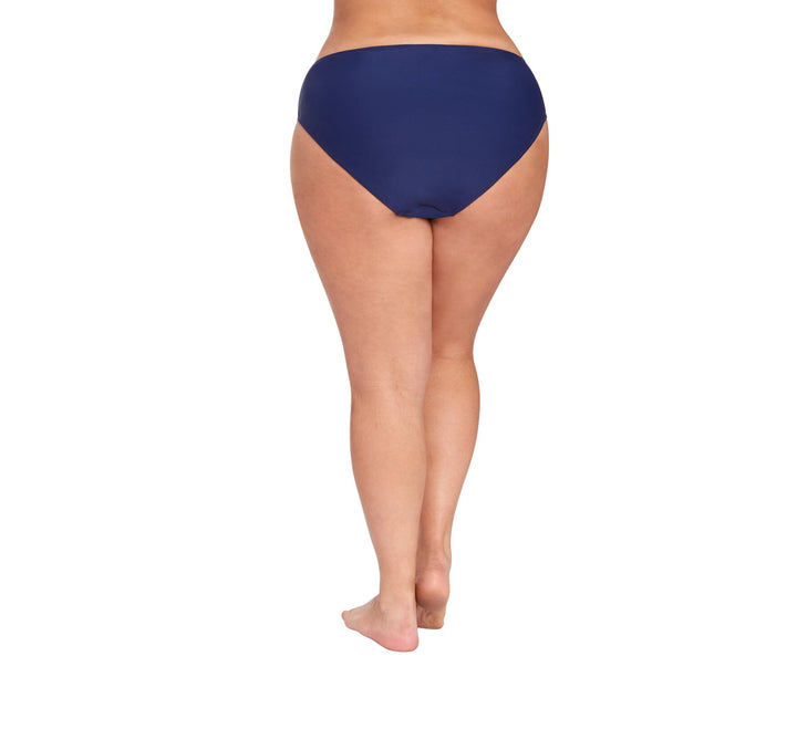 LYSA Women's Swimwear Bikini Bottom Navy Blue