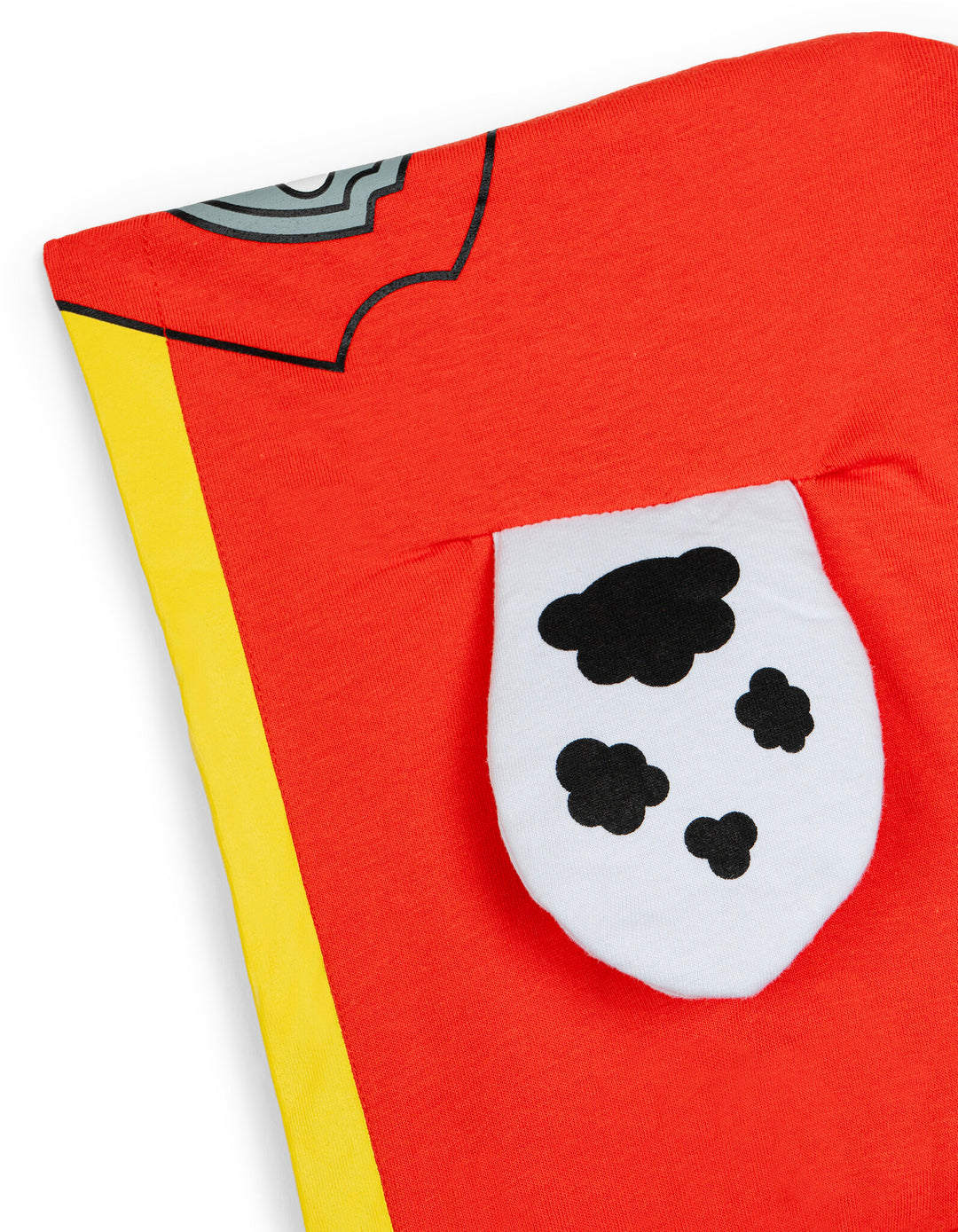 Paw Patrol Marshall Boys' Cosplay Hooded T-Shirt Bright Red