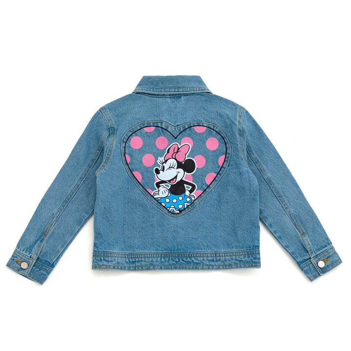 Minnie Mouse Girls' Denim Jacket Blue