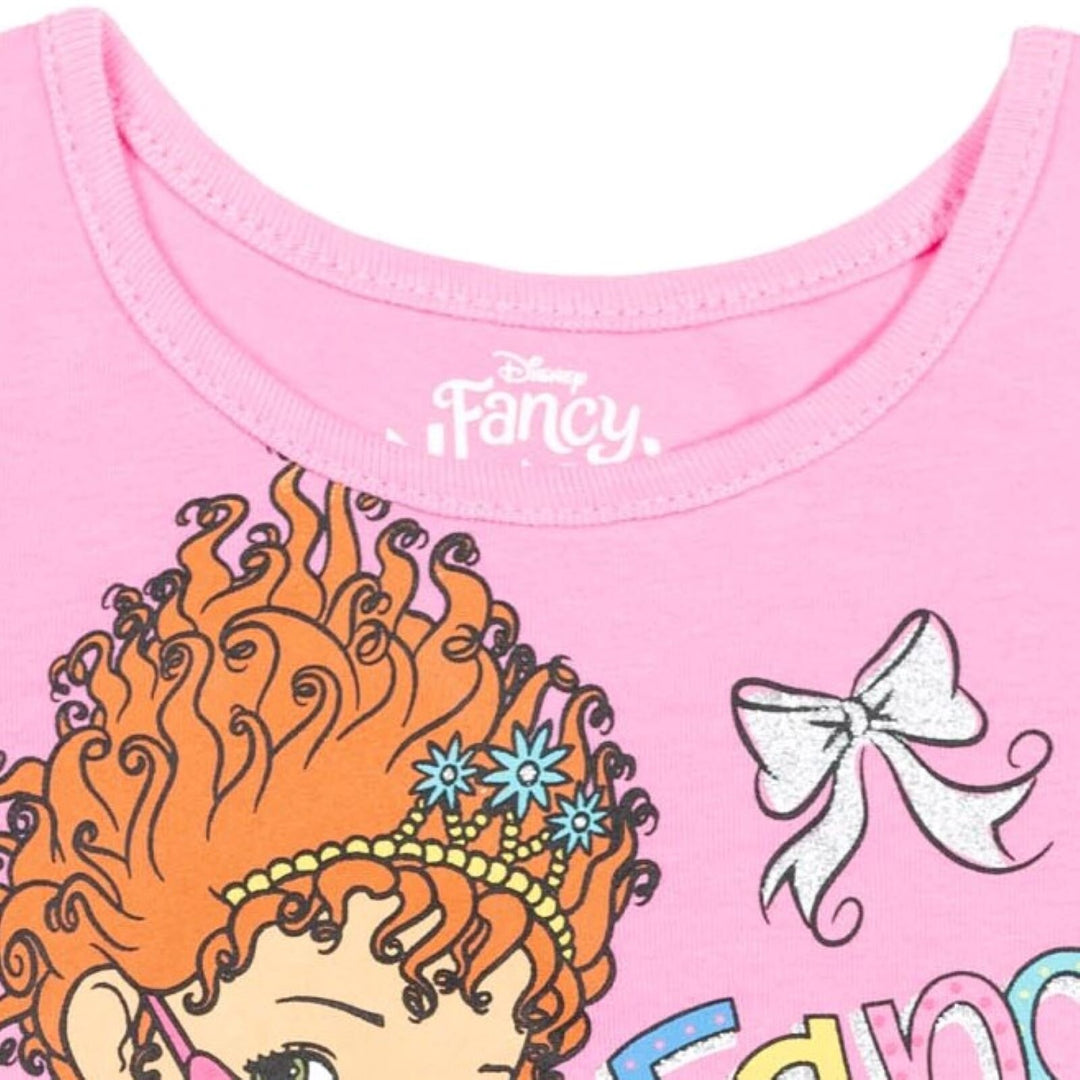Vestido de manga corta Fancy Nancy Tutu con Scrunchy