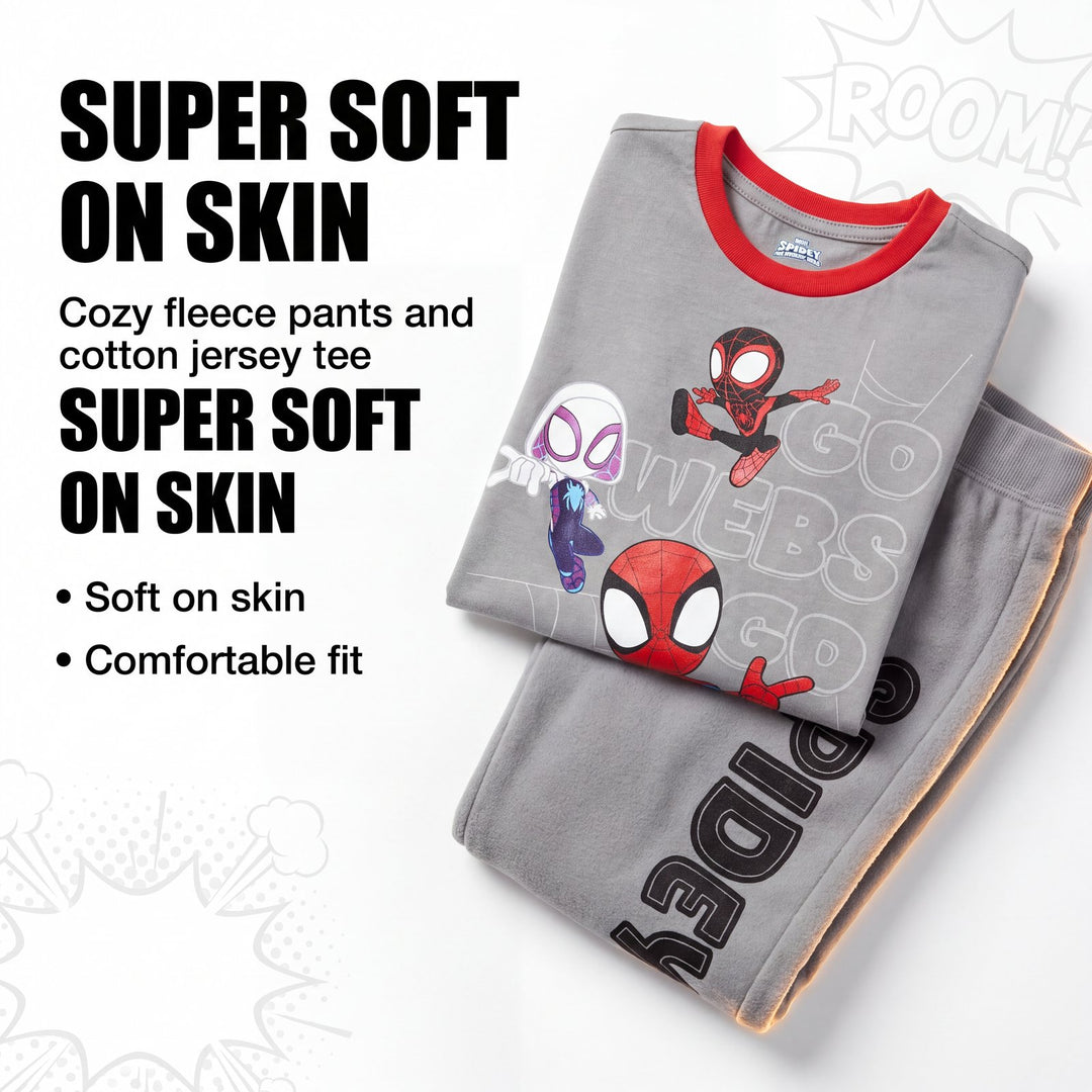 Marvel Spidey and His Amazing Friends Boys' Cool Gray Red