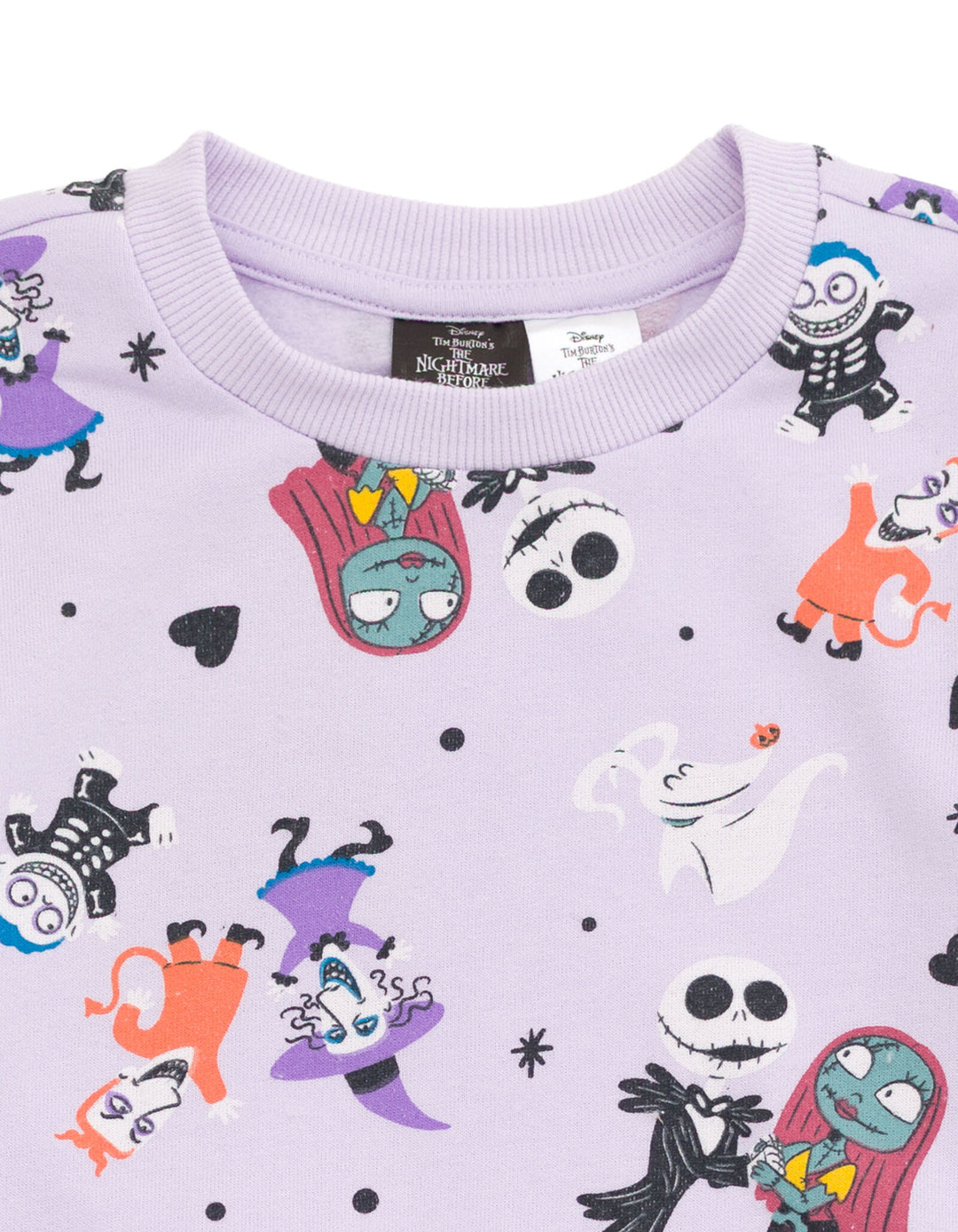 Nightmare Before Christmas Girls' Jack Sally Lavender