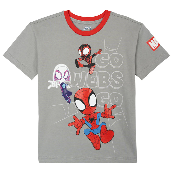 Marvel Spidey and His Amazing Friends Boys' Cool Gray Red