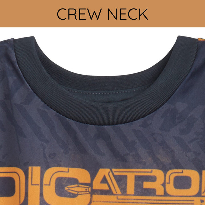 Monster Jam Digatron Boys' Athletic Short Sleeve T-Shirt Diggertron Charcoal
