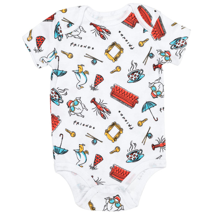 FRIENDS 3 Pack Bodysuits - imagikids