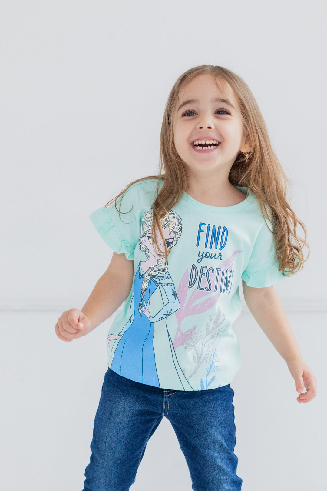 Frozen 3 Pack Ruffle Graphic T-Shirt