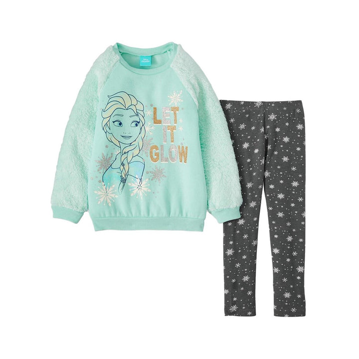 Disney Frozen Elsa Pullover Sweatshirt and Jogger Pants Set