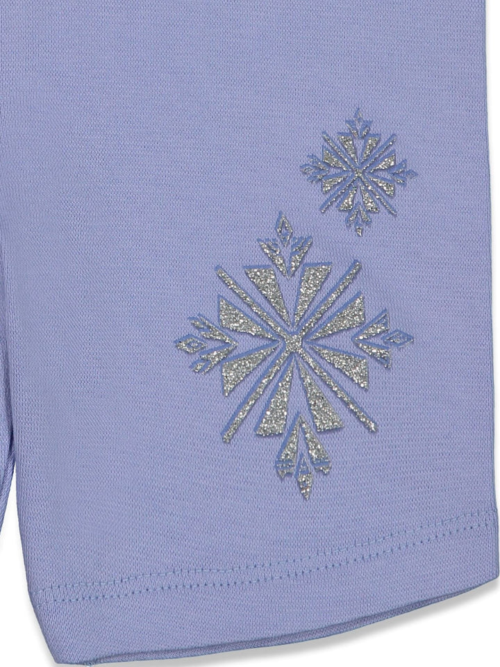 Conjunto de camiseta gráfica sin mangas y pantalones cortos de Elsa de Frozen