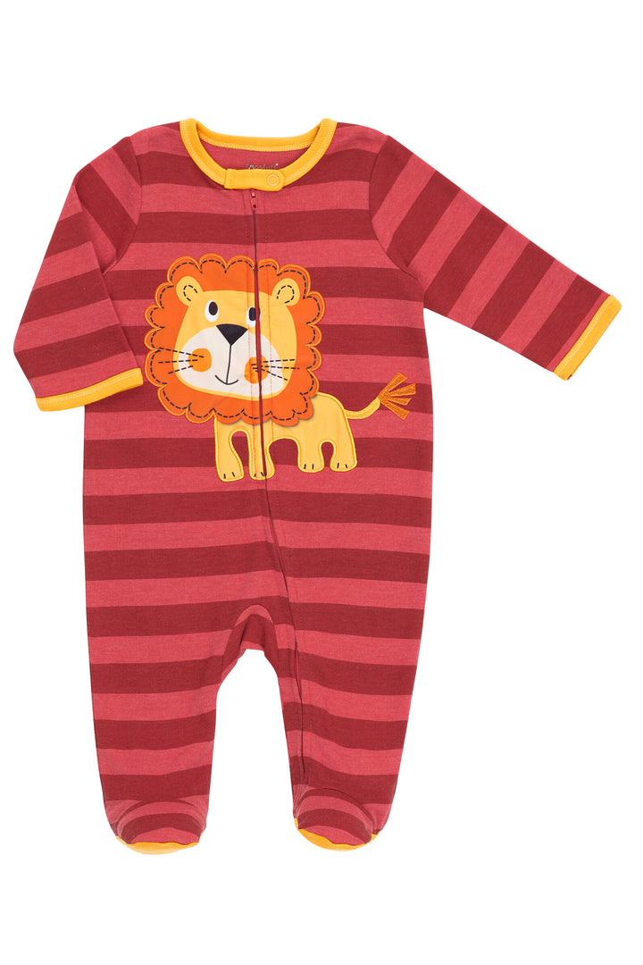 Funstuff Funstuff Animals 3 Pack Zip Up Long Sleeve Sleep N' Play Coveralls