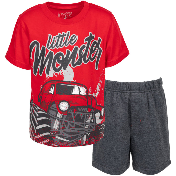 Funstuff Graphic T-Shirt & French Terry Shorts