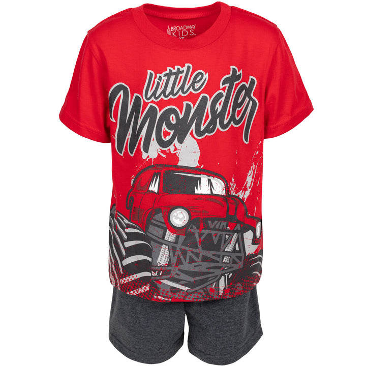 Funstuff Graphic T-Shirt & French Terry Shorts