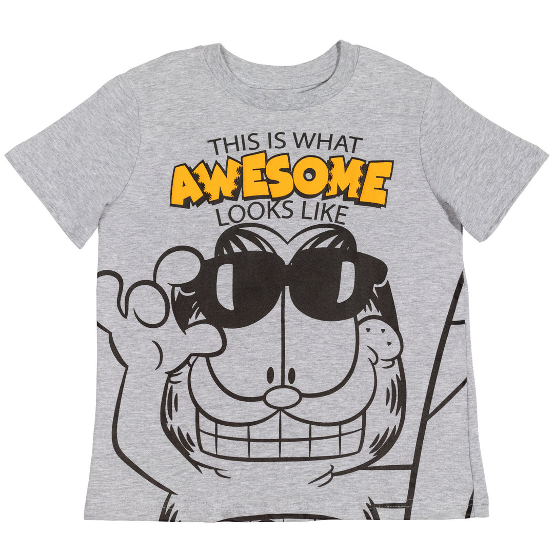 Garfield 3 Pack Graphic T-Shirt