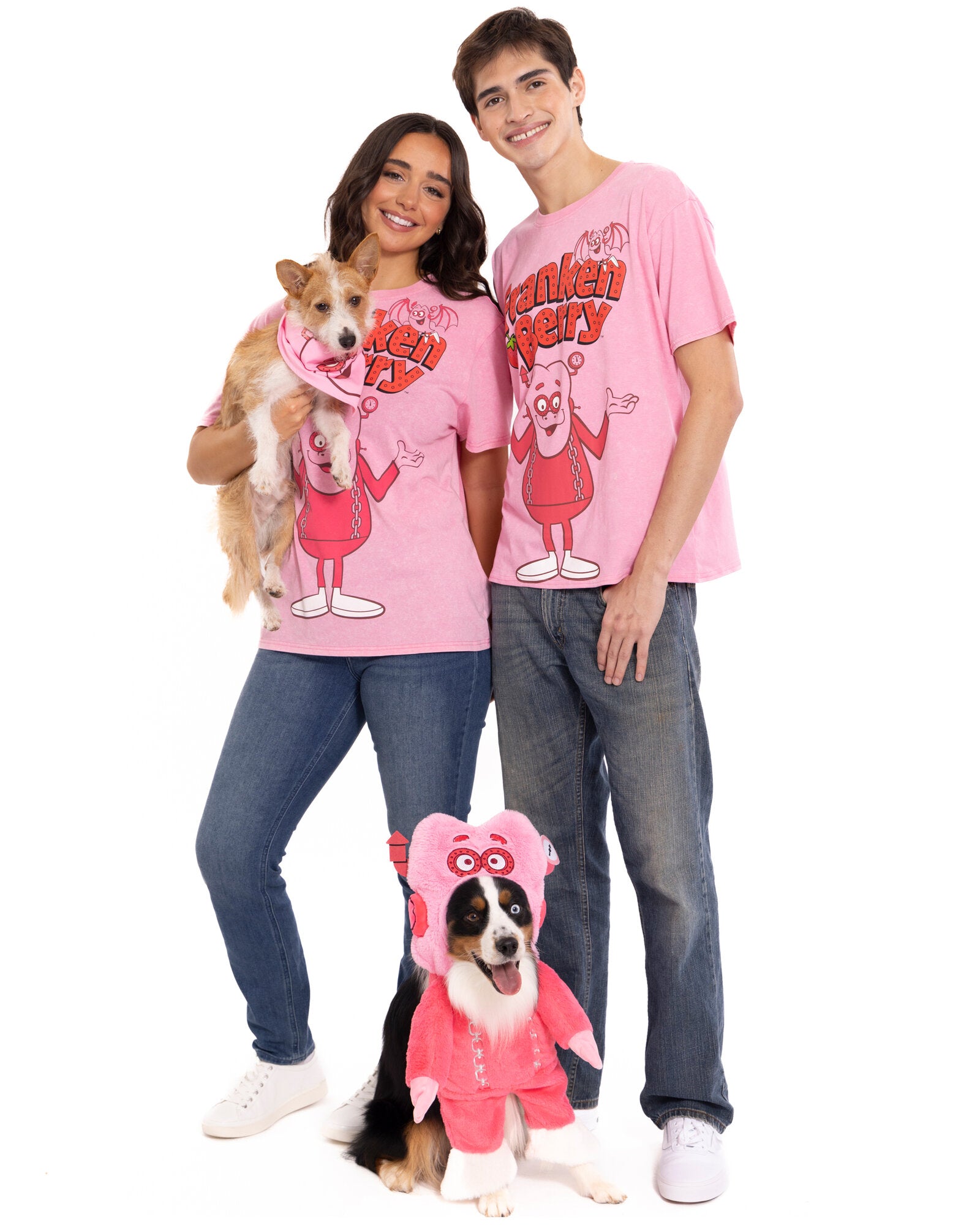 General Mills Monster Cereals Franken Berry pet costume | FREE