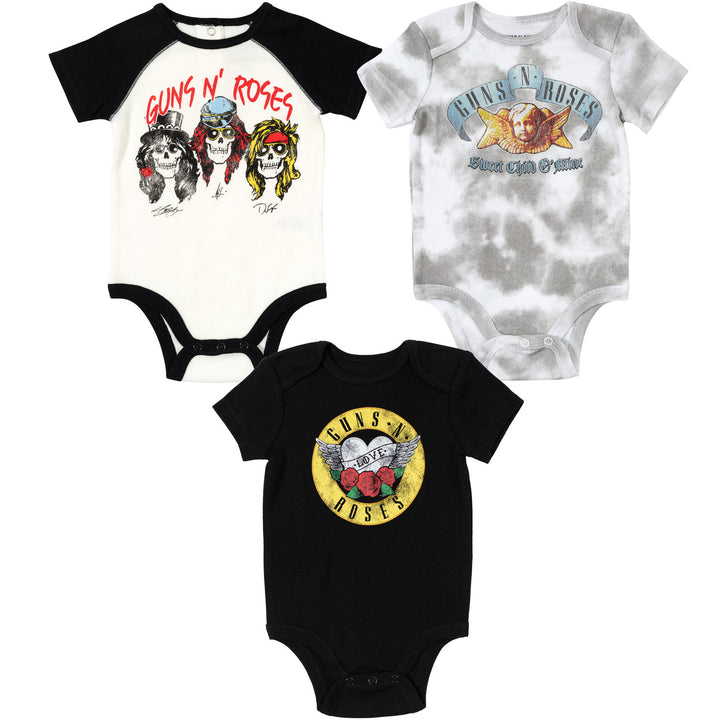 Pack de 3 bodis de Guns N' Roses