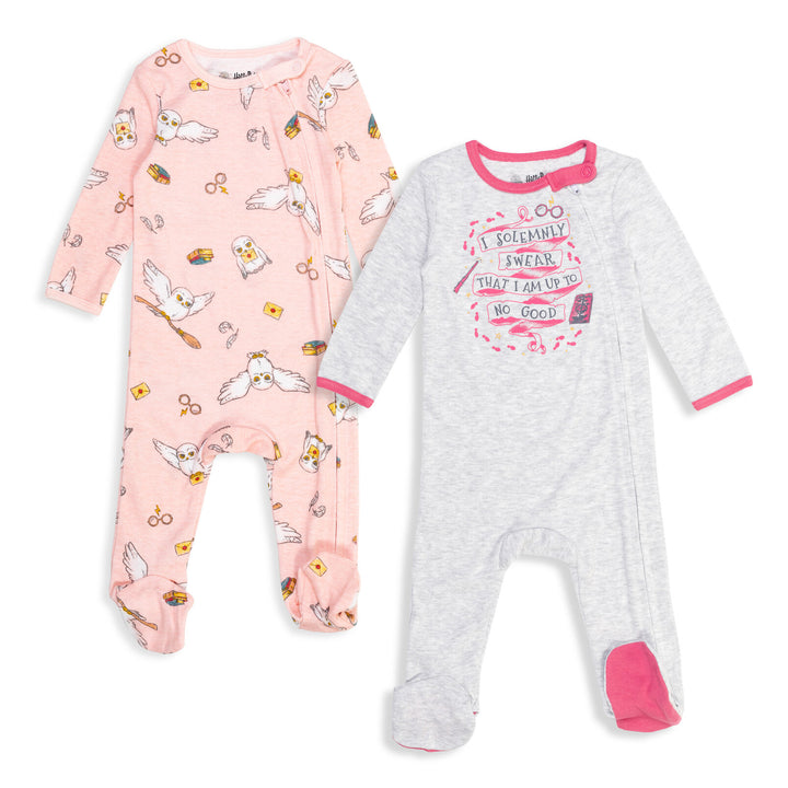 Harry Potter 2 Pack Long Sleeve Sleep N' Play Coverall