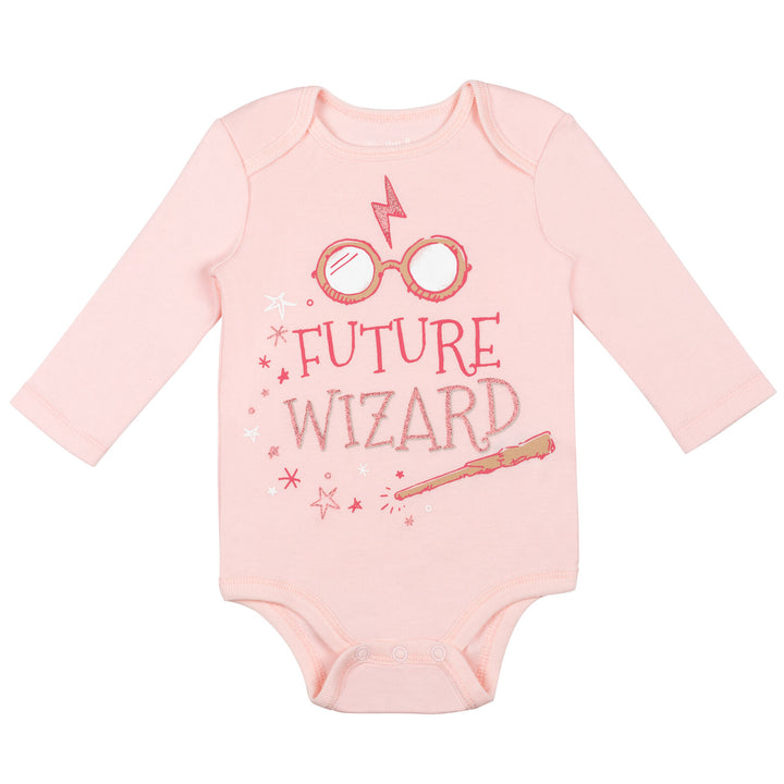 Harry Potter 3 Pack Long Sleeve Bodysuits