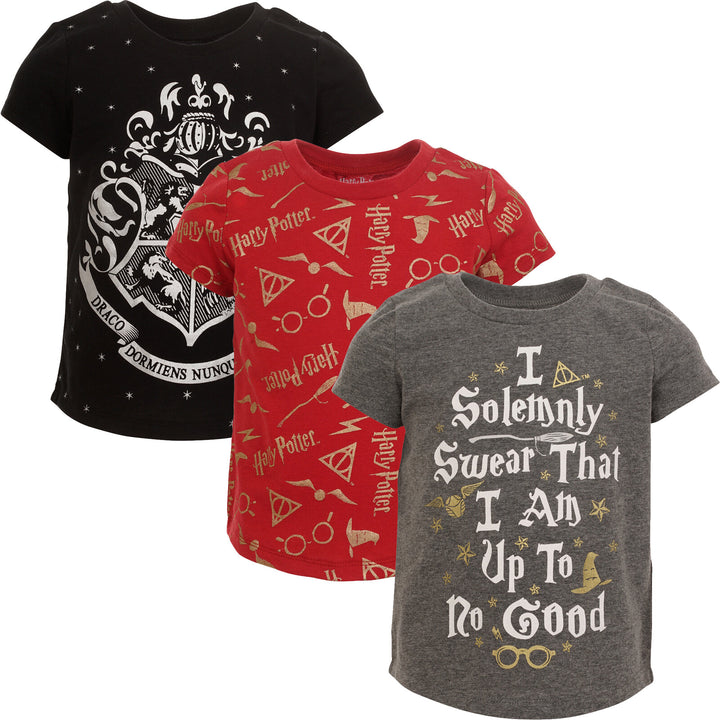 Harry Potter 3 Pack Graphic T-Shirt