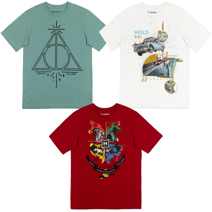 Paquete de 3 Harry Potter Camiseta gráfica