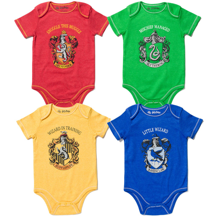 Harry Potter 4 Pack Bodysuits