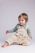 Harry Potter Baby Corduroy Ribbed Overall and and T-Shirt Outfit Set Newborn to Infant
