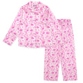 Harry Potter Girls Satin Pajama Shirt and Pajama Pants Sleep Set Little Kid to Big Kid