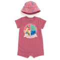 Harry Potter Romper and Bucket Sun Hat Outfit Set