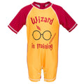 Harry Potter UPF 50+ Raglan One Piece Bathing Suit Newborn to Toddler