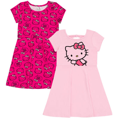 Hello Kitty 2 Pack Skater Dresses - imagikids