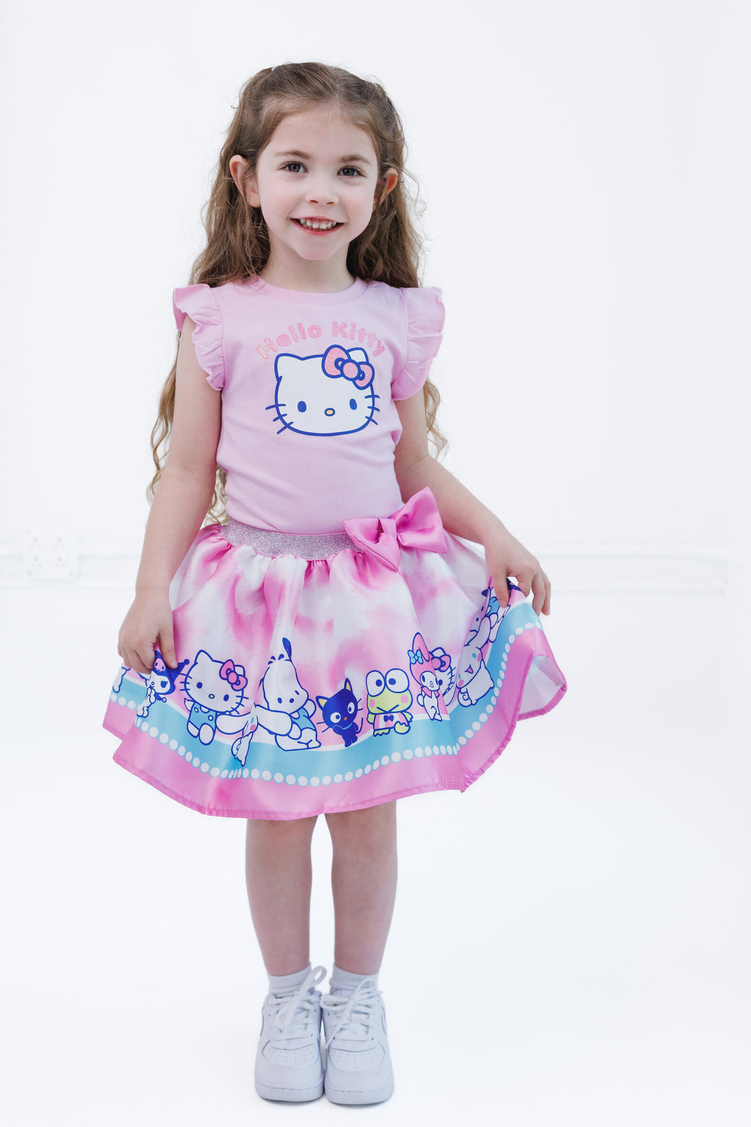 satin hello kitty dress Custom Fit Aqua Hello Kitty Aqua Satin Gingham Adult Little Girl Sissy Dress by Leanne's