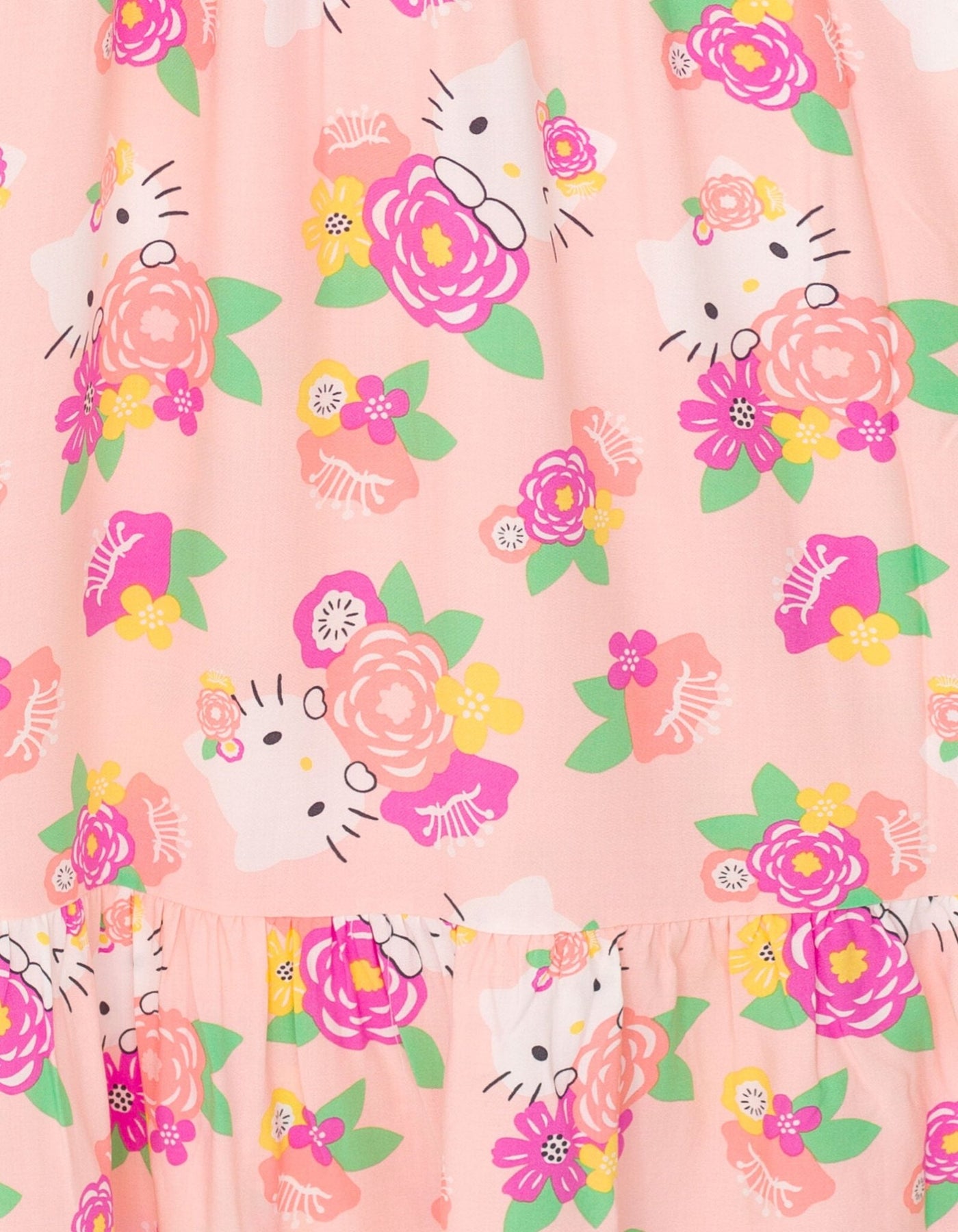 Hello Kitty Smocked Cami Maxi Dress - imagikids