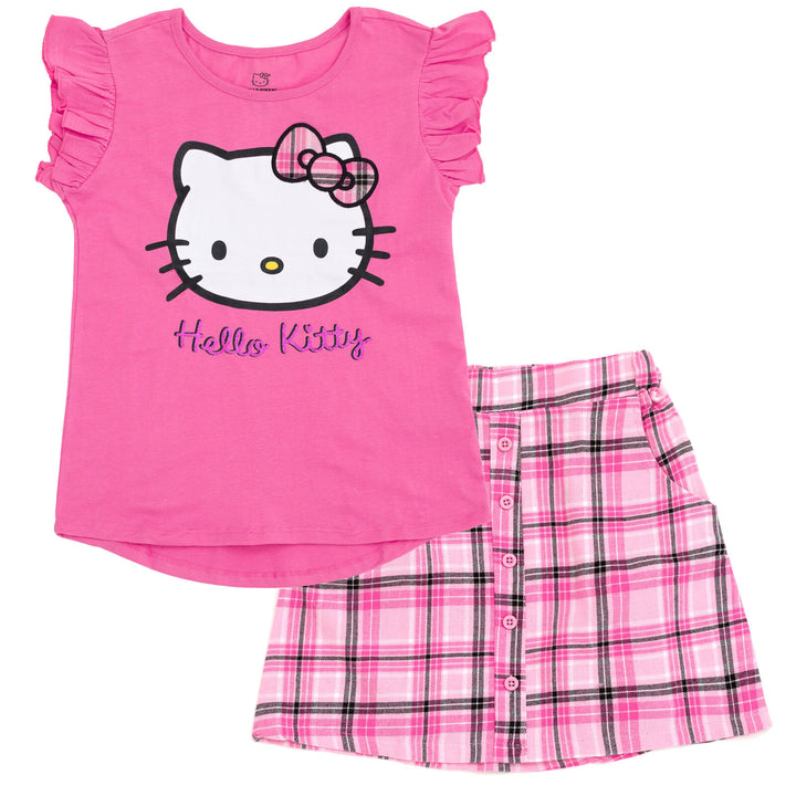 Hello Kitty Tank Top and Skirt