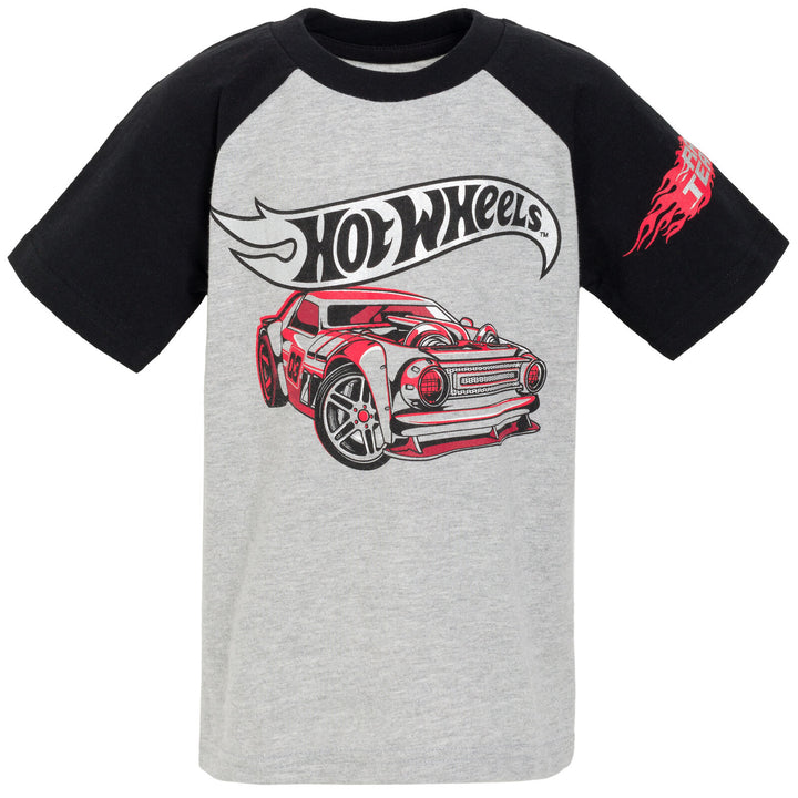 Camiseta gráfica de manga corta Hot Wheels