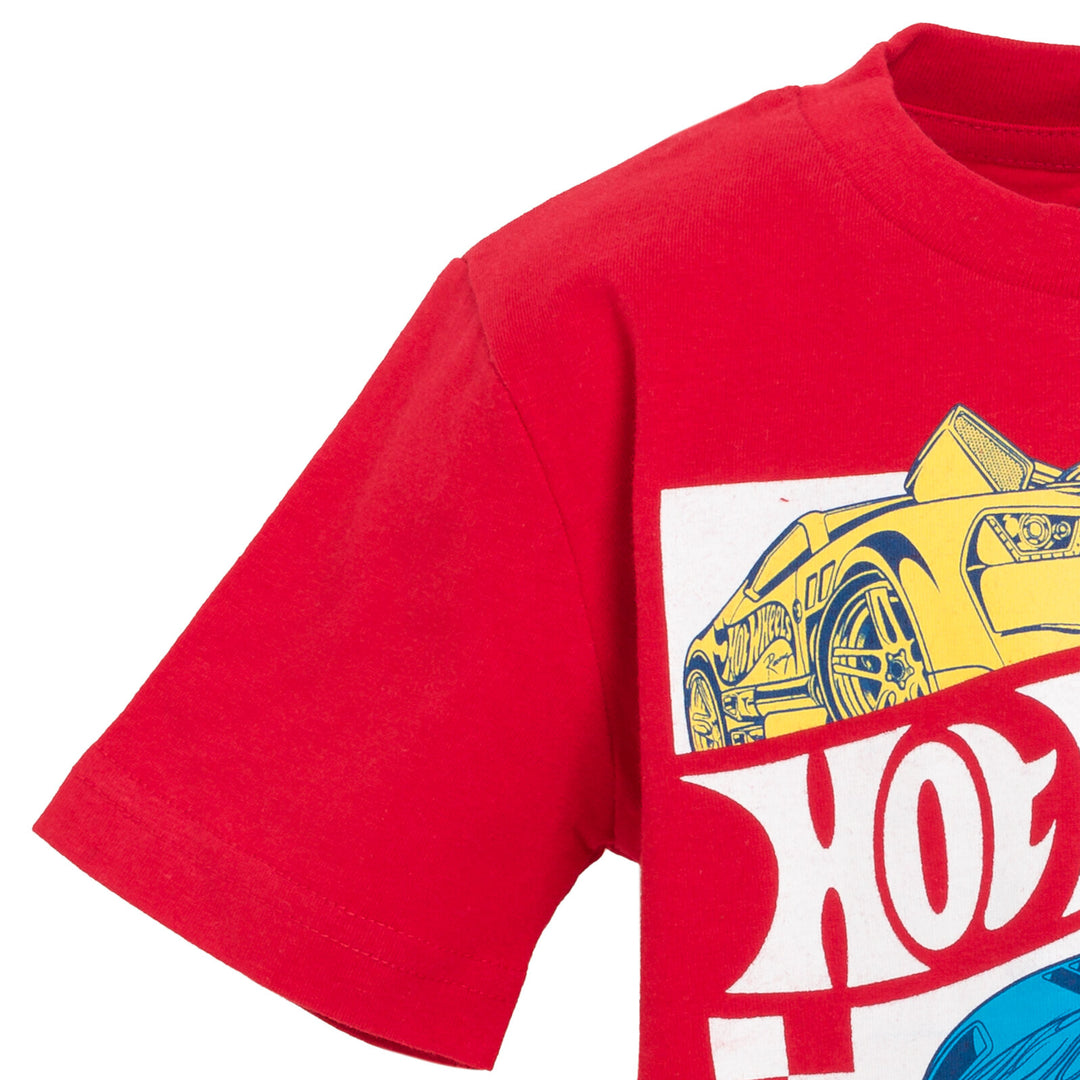 Camiseta gráfica de manga corta Hot Wheels