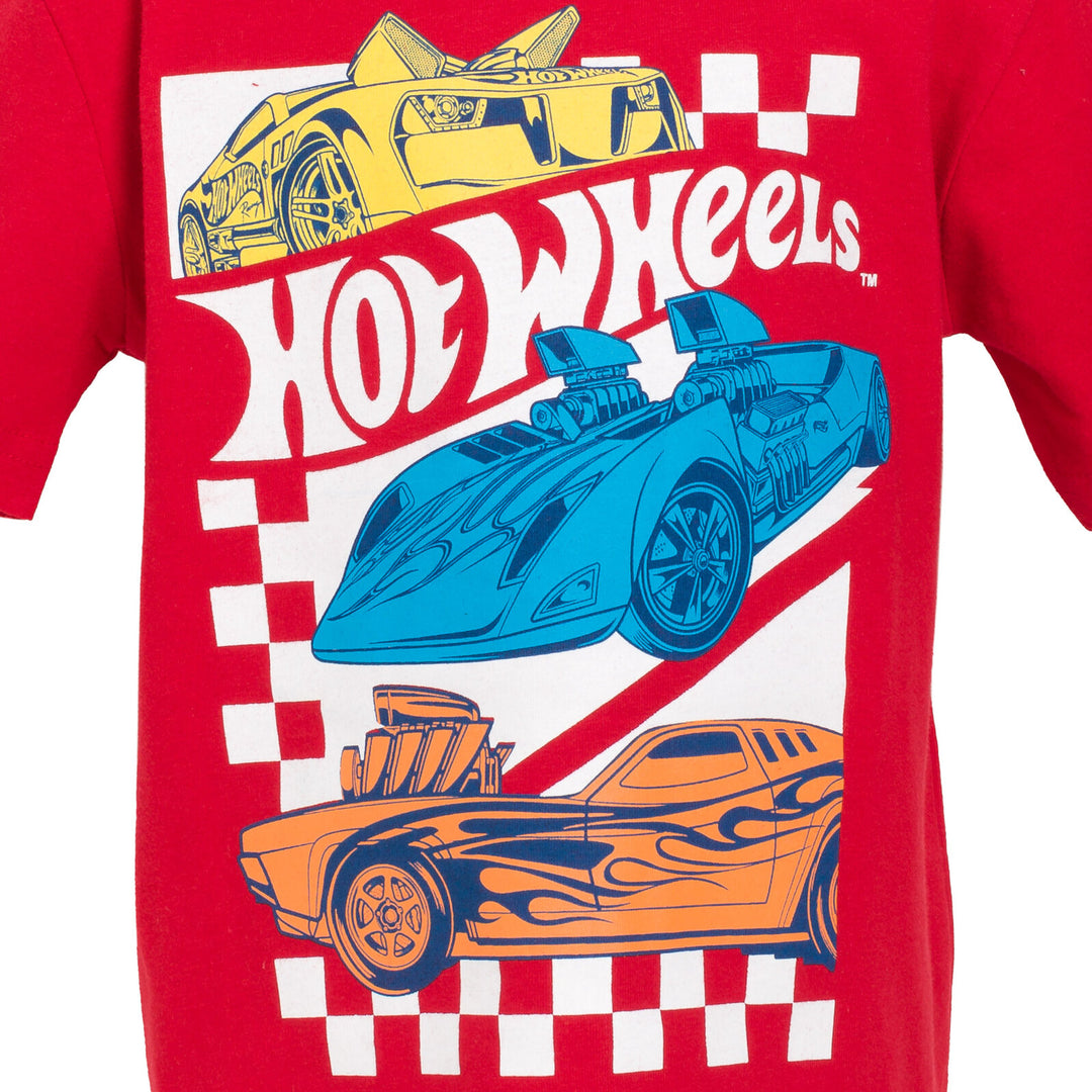 Camiseta gráfica de manga corta Hot Wheels