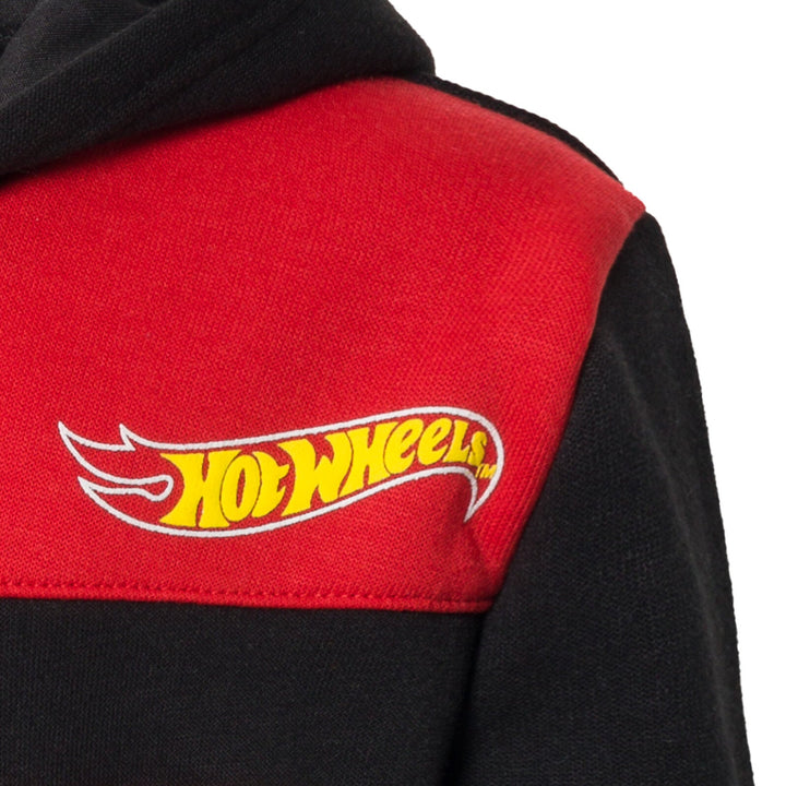 Hot Wheels Fleece Half Zip Hoodie - imagikids