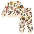 Hot Wheels Fleece Sweatshirt and Jogger Pants Outfit Set Toddler to Big Kid