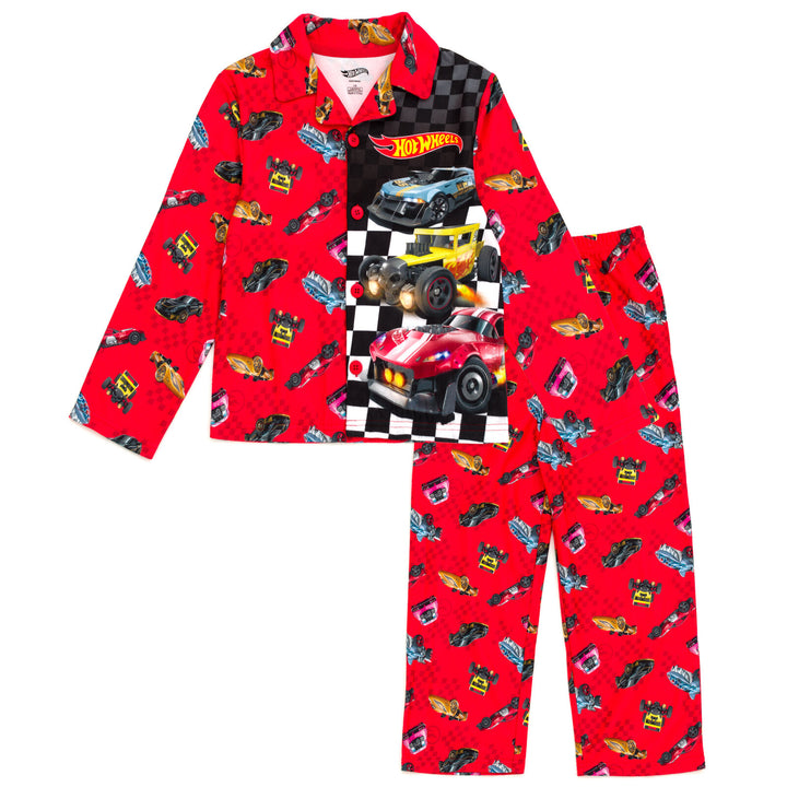 Hot Wheels Pajama Shirt and Pants