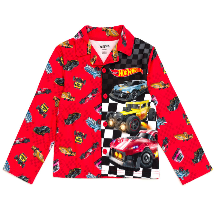 Hot Wheels Pajama Shirt and Pants