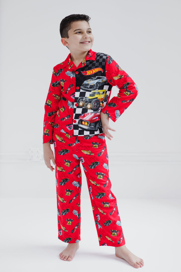 Hot Wheels Pajama Shirt and Pants