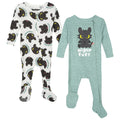 How to Train Your Dragon Toothless 2 Pack Ribbed Sleep N' Play Coveralls 2-Way Zip