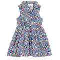 imagikids Hearts Girls Chambray Button Down Sleeveless Dress