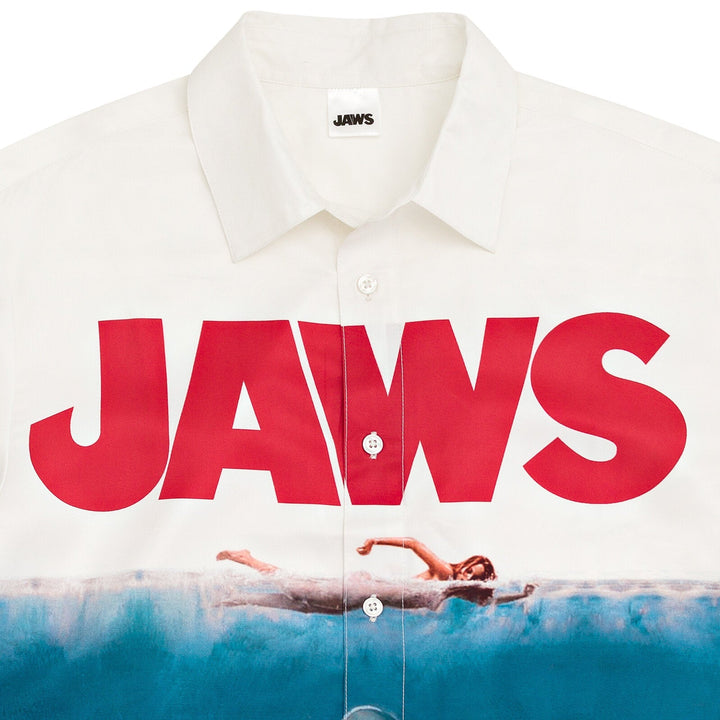 JAWS Hawaiian Button Down Dress Shirt - imagikids