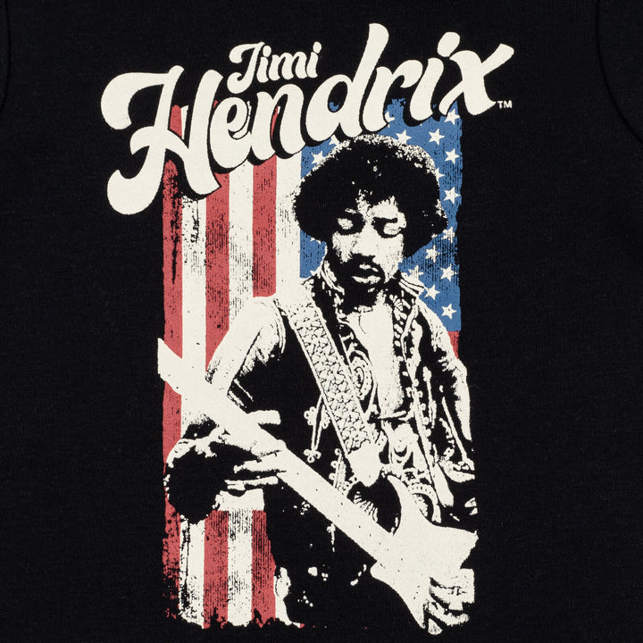 Jimi Hendrix 3 Pack Short Sleeve Bodysuits