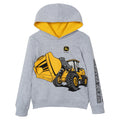 John Deere Construction Fleece Pullover Hoodie Toddler to Little Kid