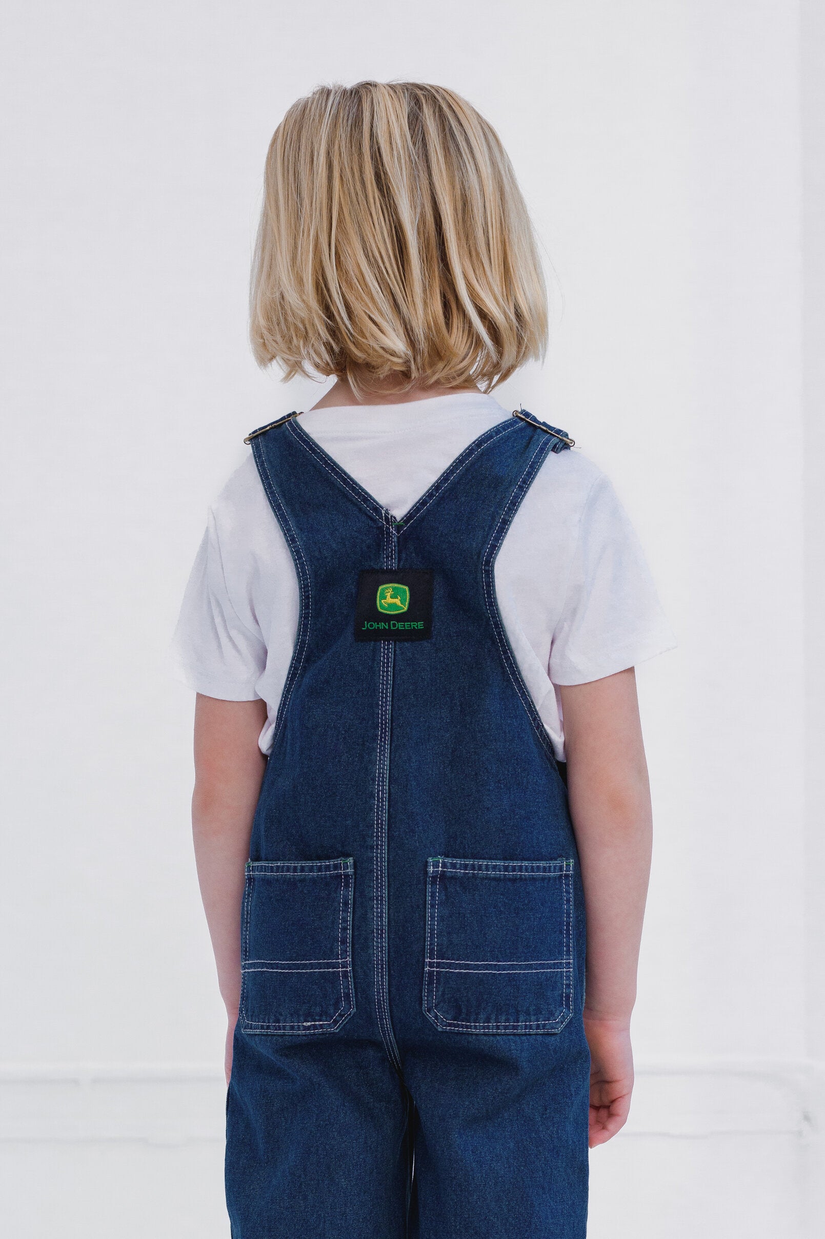 John Deere Denim Square Neck Bib Overalls – imagikids
