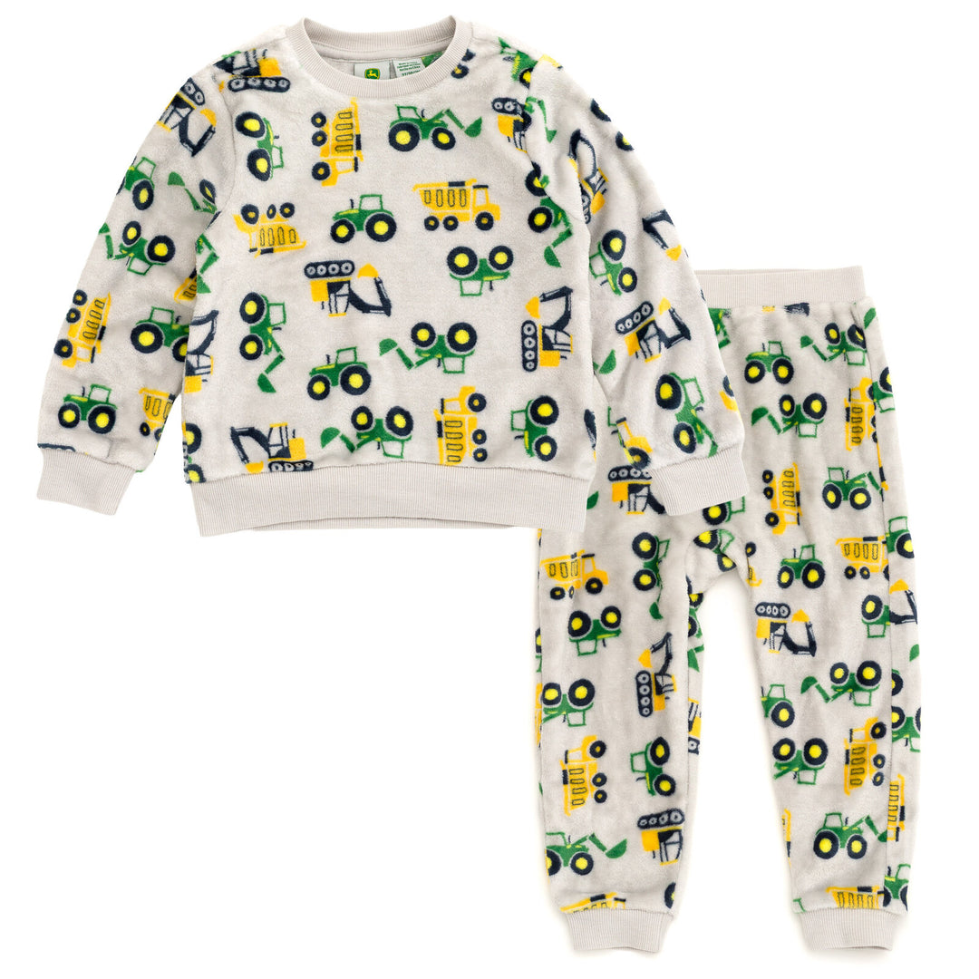 John Deere Truck Woobie Pullover Sweatshirt and Jogger Pants