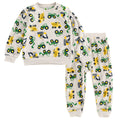 John Deere Truck Woobie Pullover Sweatshirt and Jogger Pants Outfit Set Newborn to Little Kid