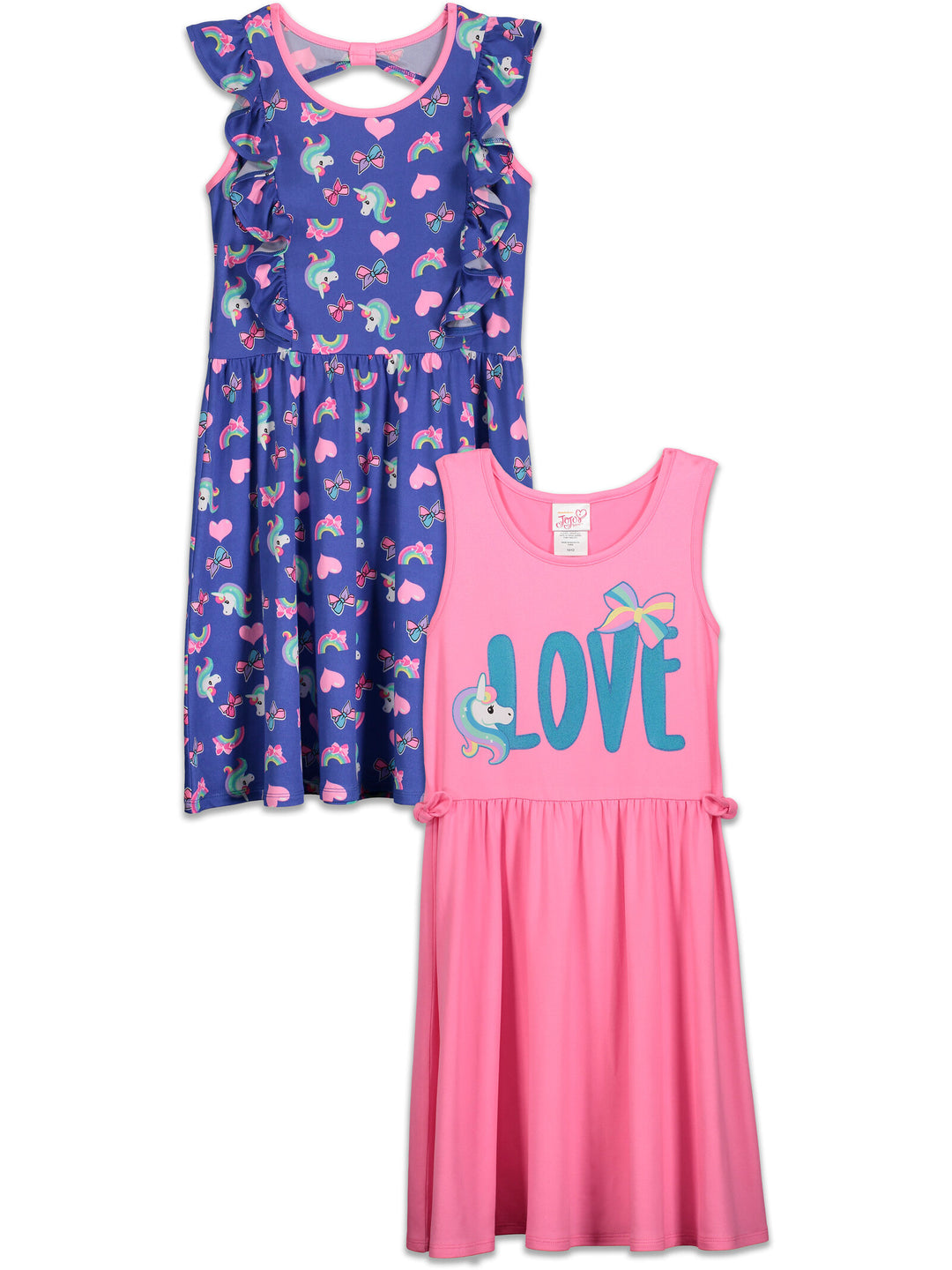 Jojo Siwa 2 Pack Summer Sleeveless Dresses